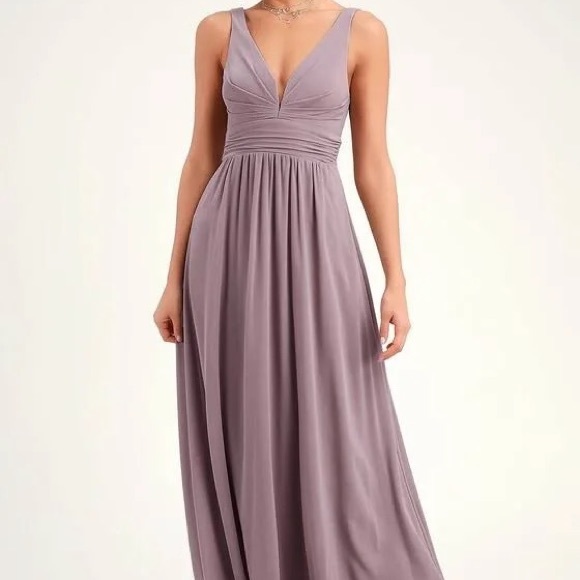 Lulus Dresses & Skirts - Lulu's Leading Roll Taupe Maxi